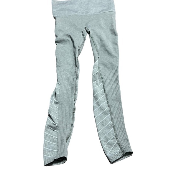 Blanqi Gray Compression Leggings Tummy Control Size Small - Picture 1 of 5